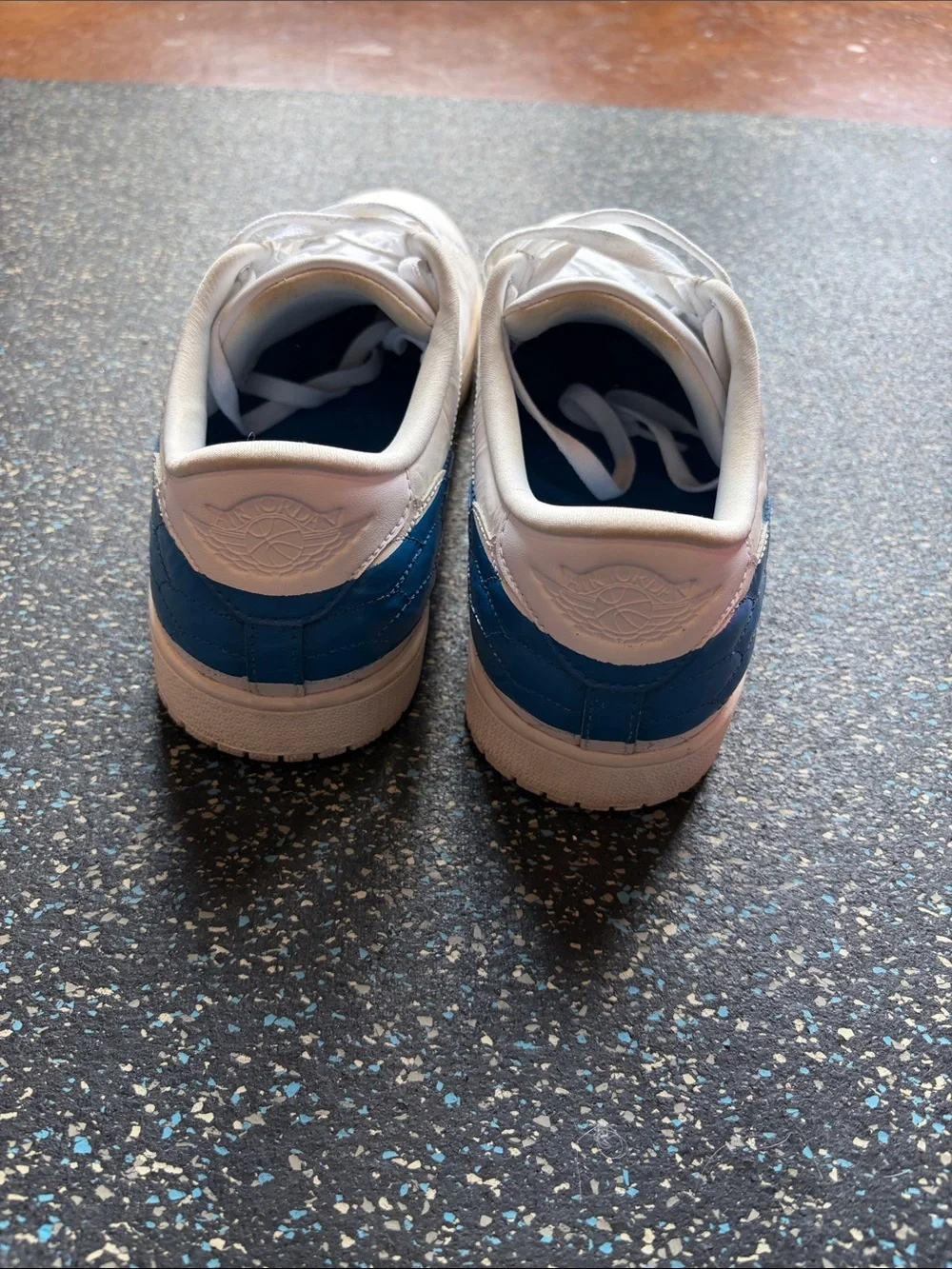 Jordan Centre Court with Blue Strip. Sz 11.5